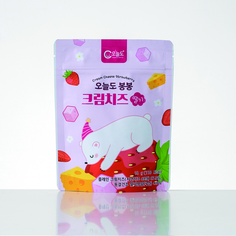 [오늘도] 동결건조스낵 크림치즈 큐브 딸기